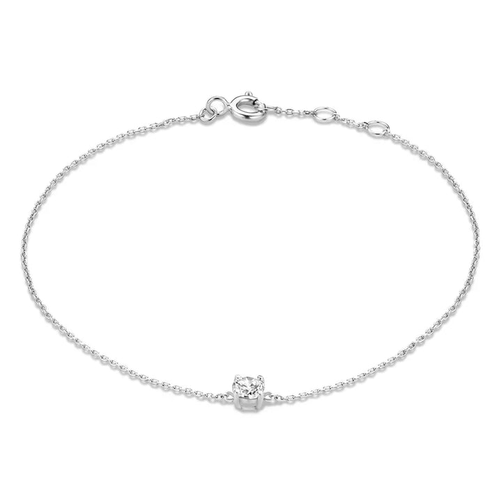 Moissanite Stone Bracelet Cléa | Gold