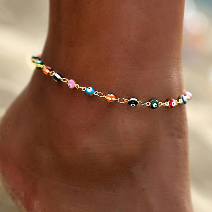 Bracelet coloré avec l&