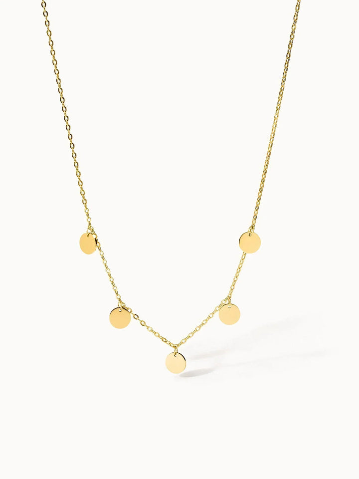 Coloured Buddha Necklace | White Gold