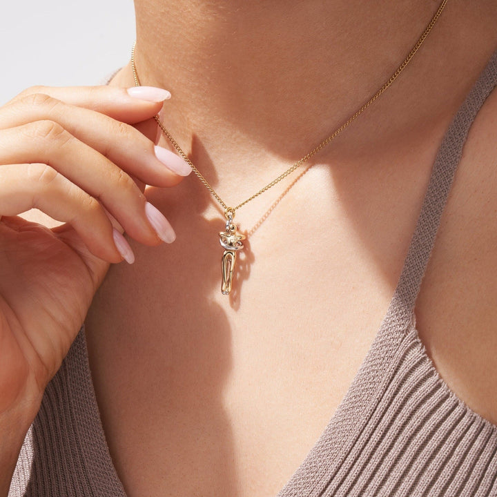 Collier étreinte éternelle | Or