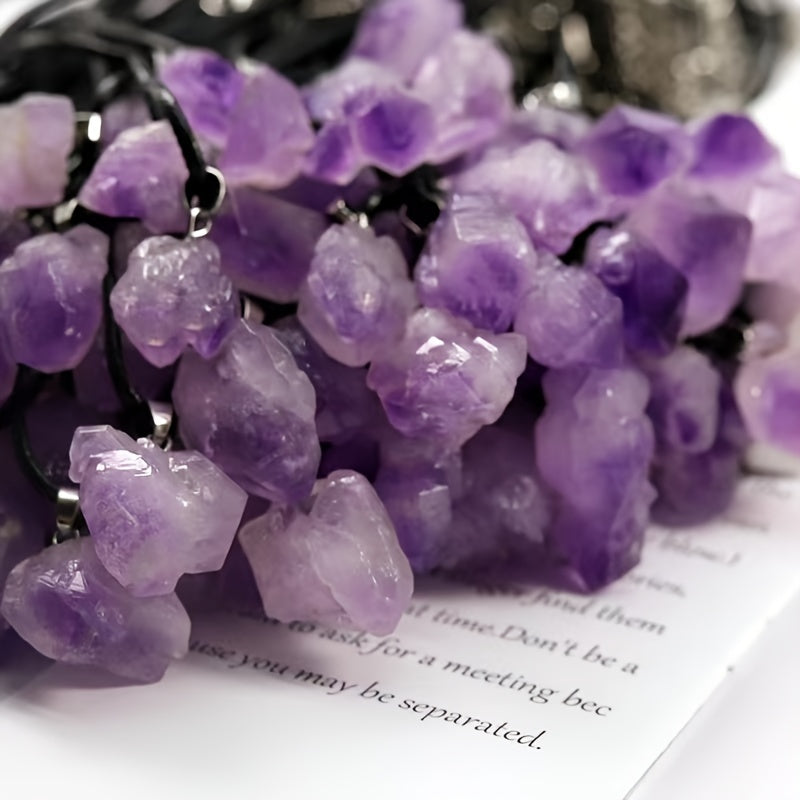 Collier Inés améthyste | Or