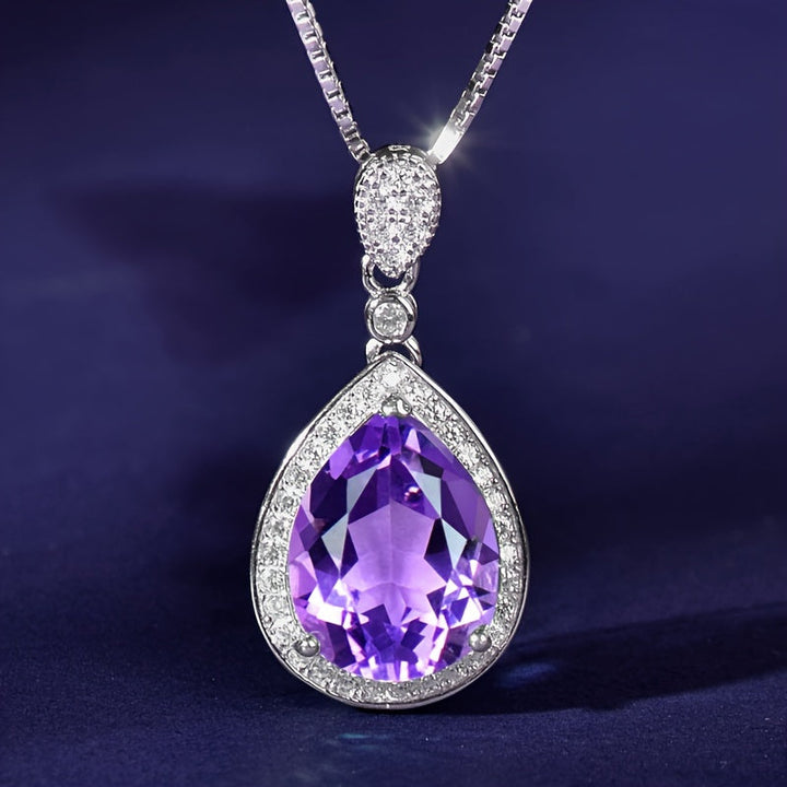 Collier Ivonne améthyste | Or