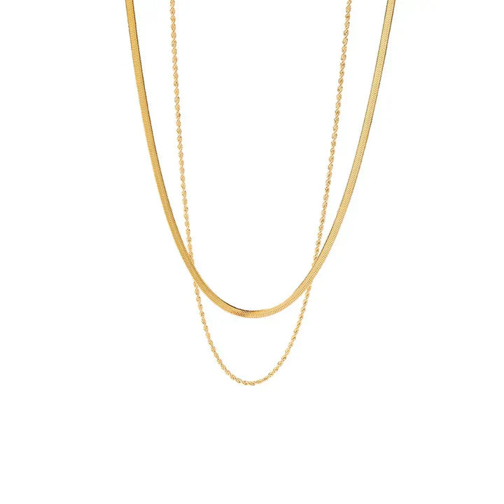 Juliana Sylvie Necklace | Gold