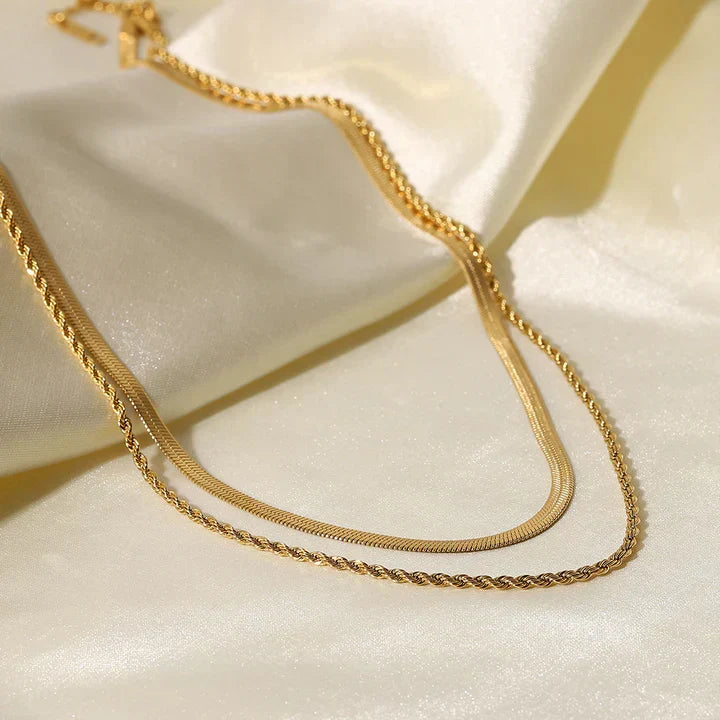 Juliana Sylvie Necklace | Gold