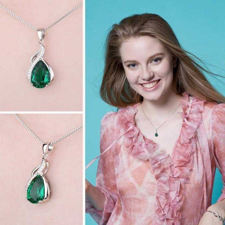 Collier Leonias avec pierre d&
