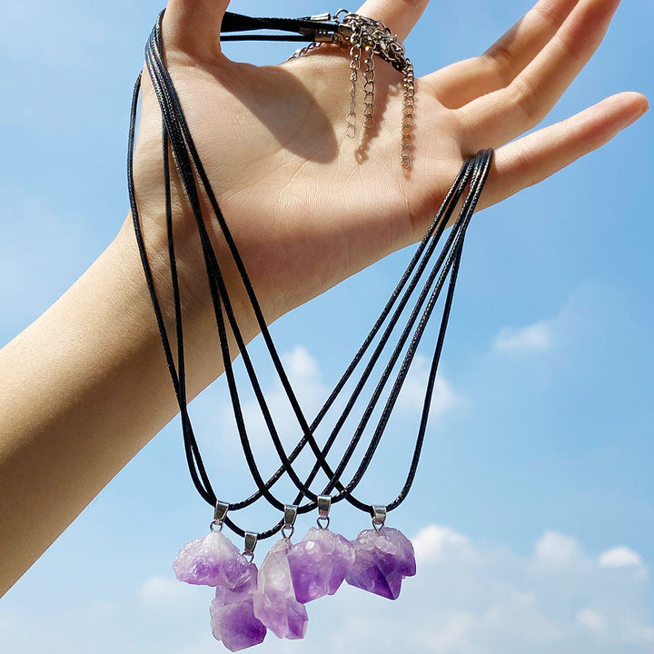 Collier Xana améthyste | Or