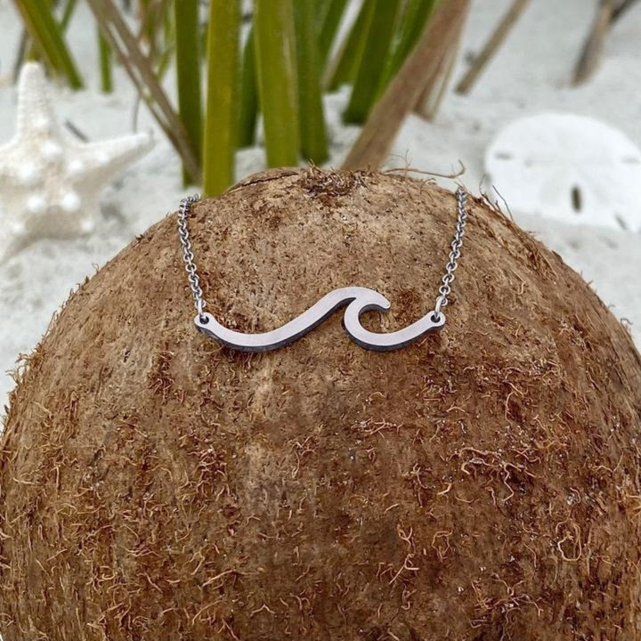 Collier de la mer | Or blanc