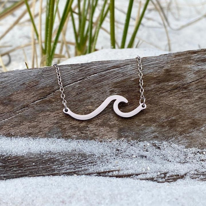 Collier de la mer | Or blanc