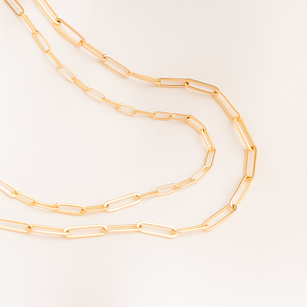 Collier avec chaîne classique | Or