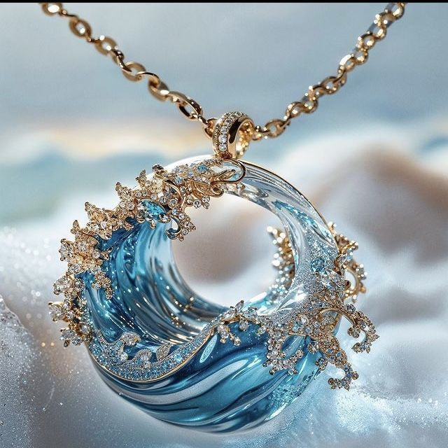 Collier exotique « Nid de l&