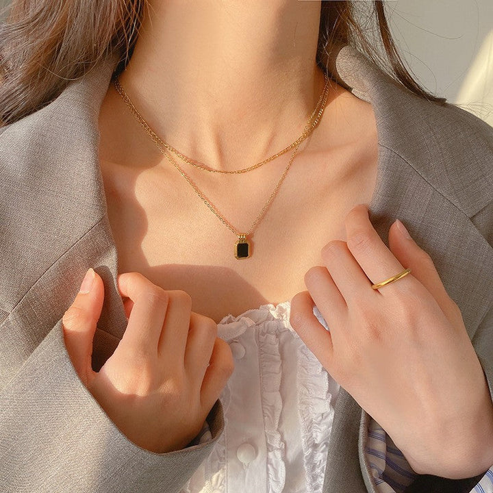 Calyne Marvel Layered Necklace | Gold