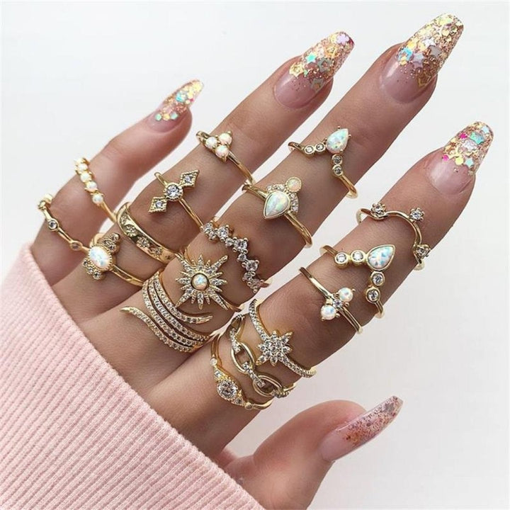 Ensemble Premium exclusif avec 8 à 12 bagues | Or
