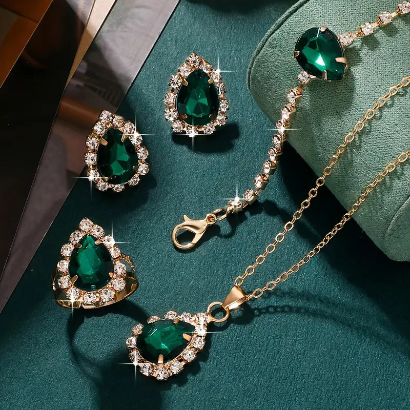 Élisandre Vermont Jewellery Set | Gold