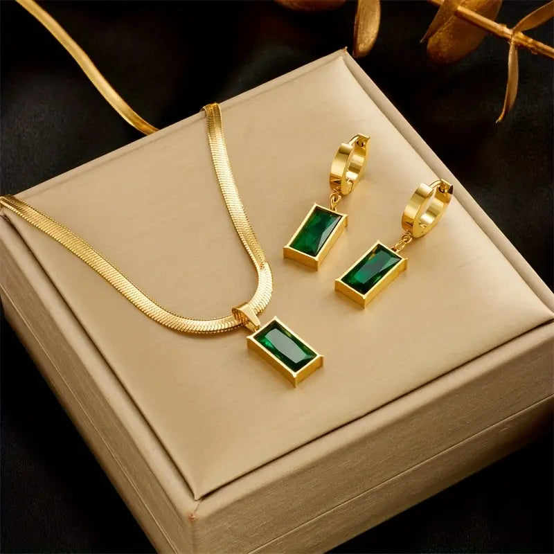 Iseult Verdier Jewellery Set | Gold