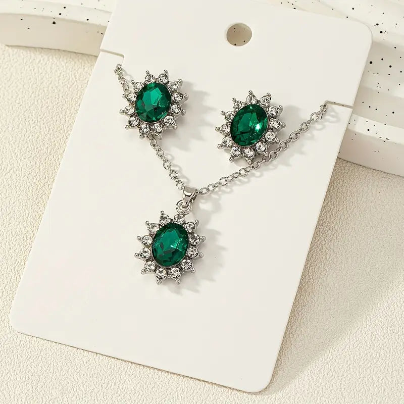 Katia Sernain Jewellery Set | White Gold