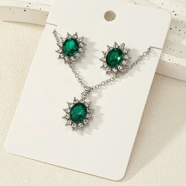 Katia Sernain Jewellery Set | White Gold