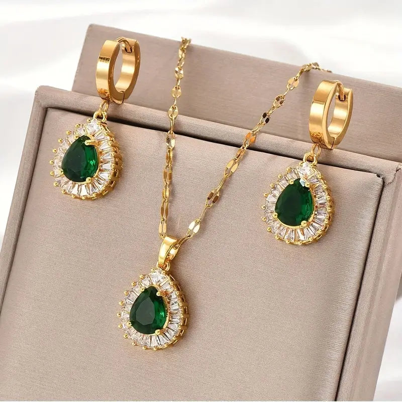 Rhéa Lysandelle Jewellery Set | Gold