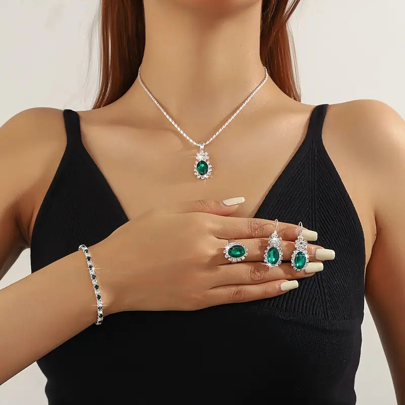 Seloria Grévalle Jewellery Set | White Gold