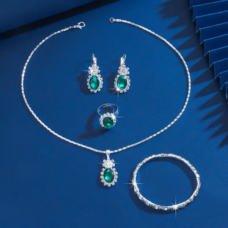 Seloria Grévalle Jewellery Set | White Gold