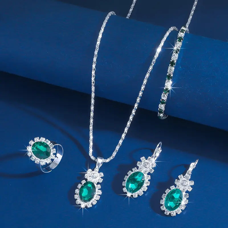 Seloria Grévalle Jewellery Set | White Gold