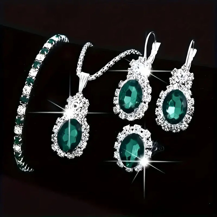 Seloria Grévalle Jewellery Set | White Gold