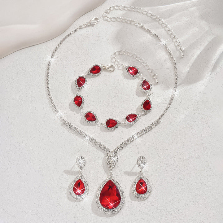 Thalia Sangréal Jewellery Set | White Gold