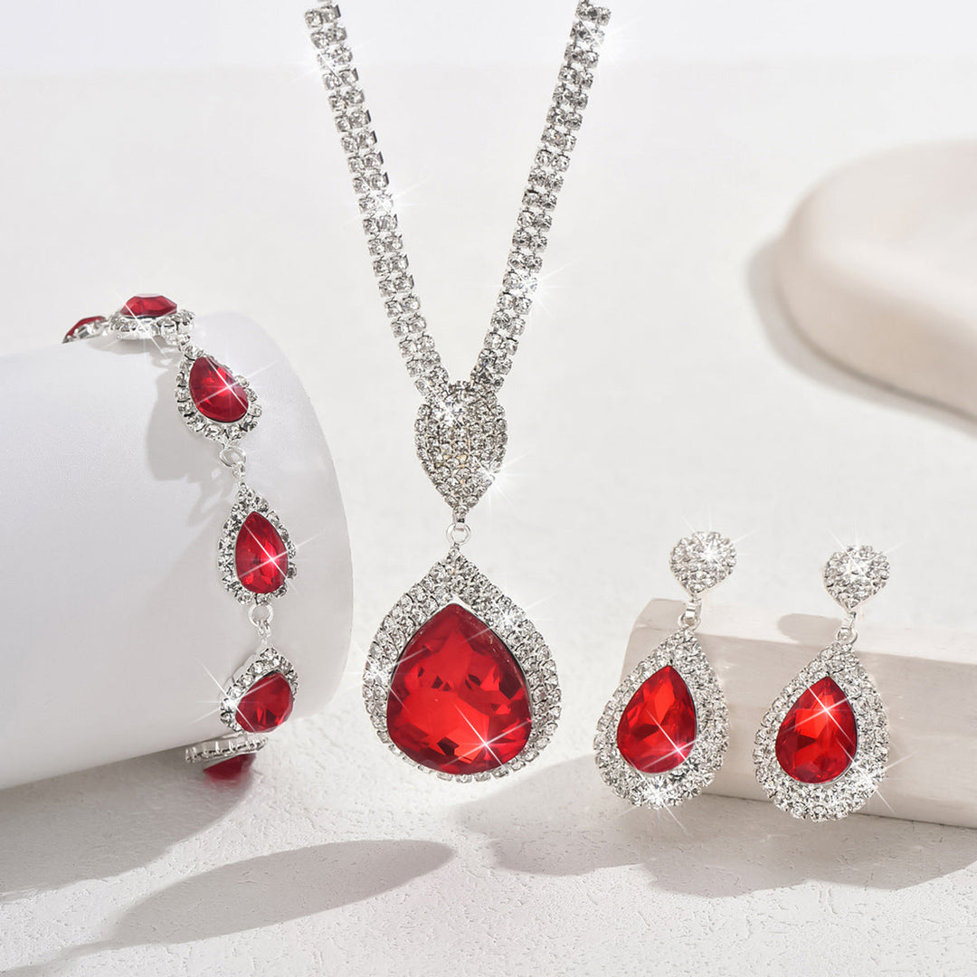 Thalia Sangréal Jewellery Set | White Gold
