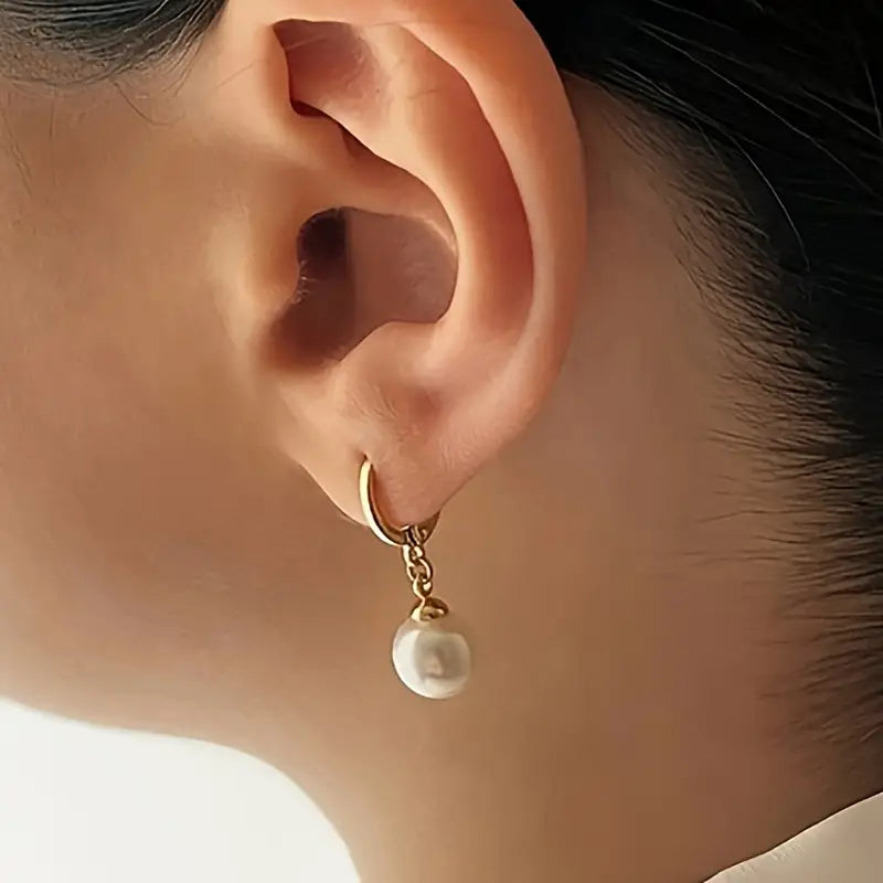 Pearl Jewellery Set | Gold