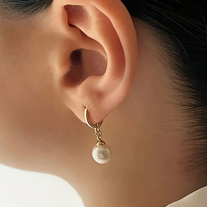 Pearl Jewellery Set | Gold