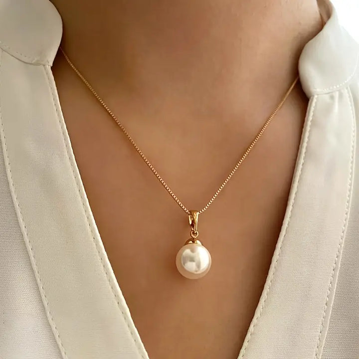 Pearl Jewellery Set | Gold