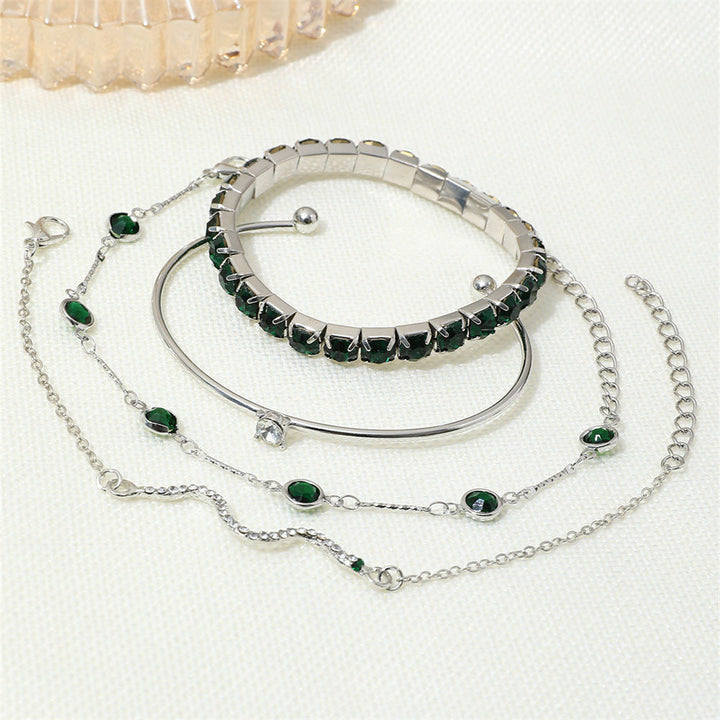 Sorina Fontenay Bracelet Set | White Gold