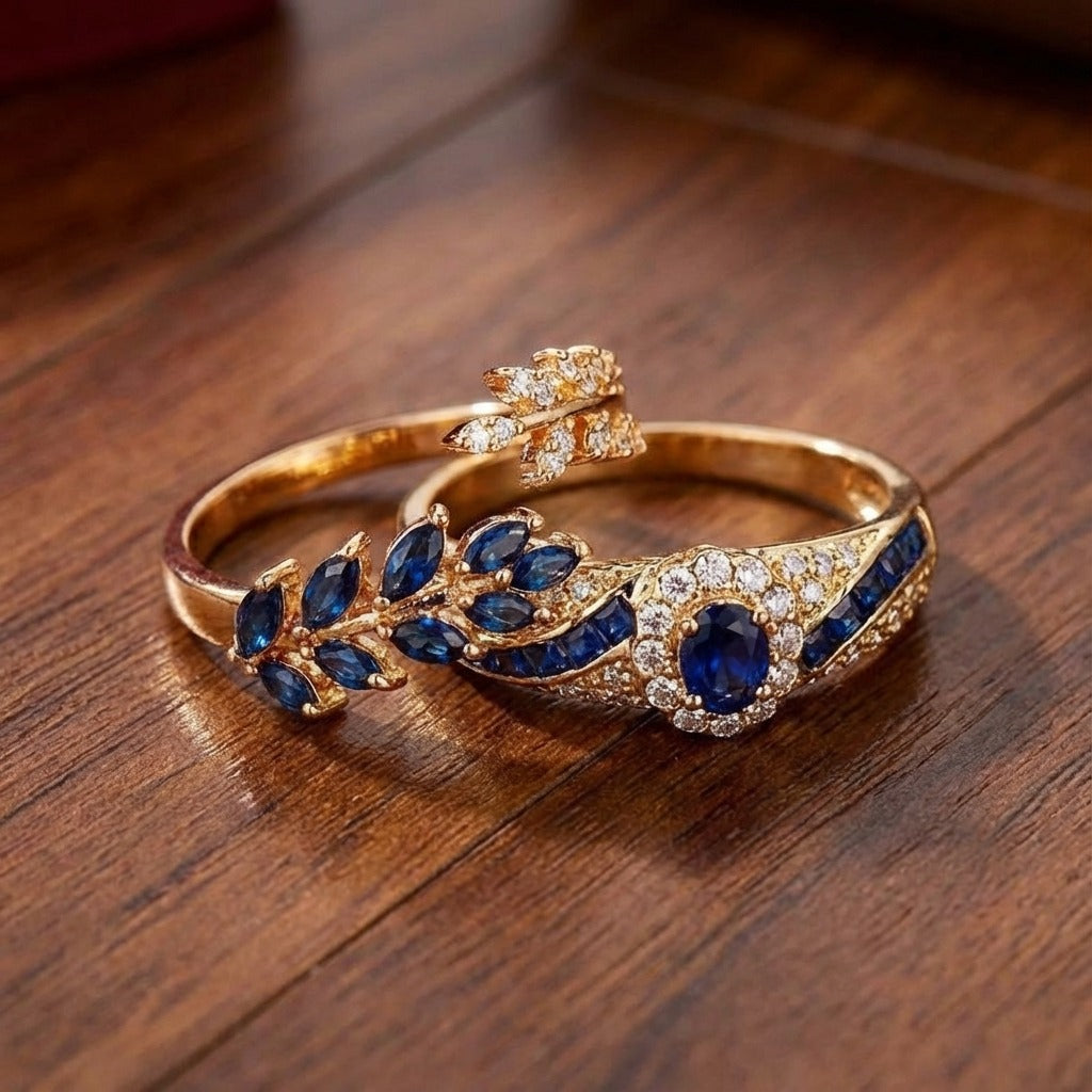 Avelise Moraziel Ring Set | Gold