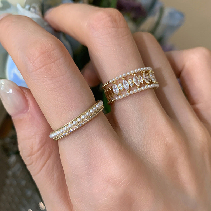 Elodie Vasseur Ring Set | Gold
