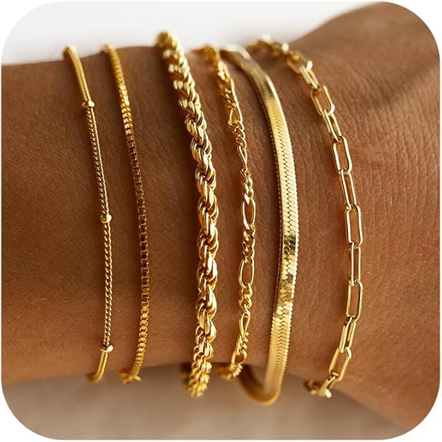 Isabelle Vernet Bracelet Set | White Gold