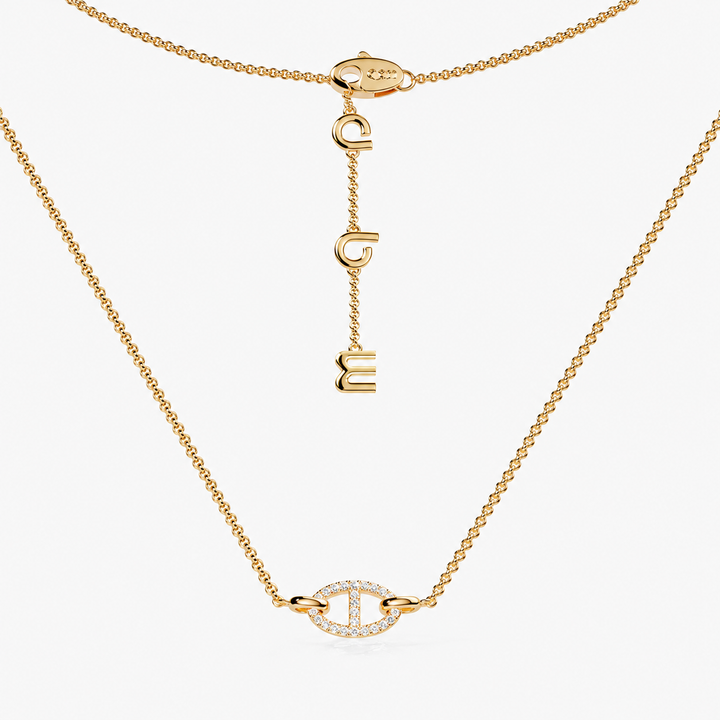 Isaline Marina Necklace | Gold