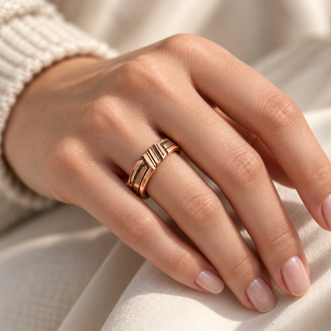 Bague en cuivre Geneviève