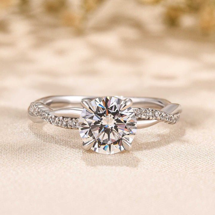 The Jeanne Ring | White Gold