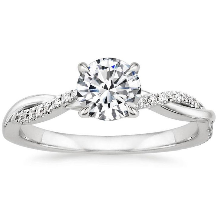 The Jeanne Ring | White Gold