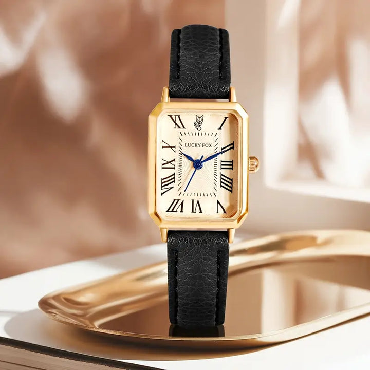 Crowned Vivelle Watch | Gold