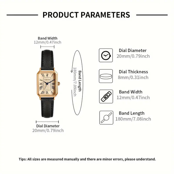 Crowned Vivelle Watch | Gold