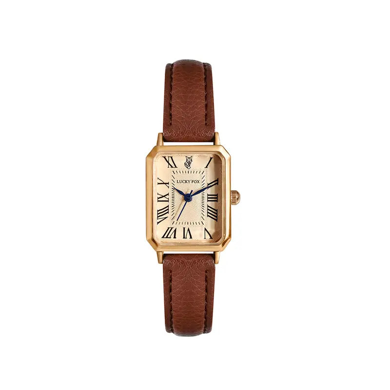 Crowned Vivelle Watch | Gold