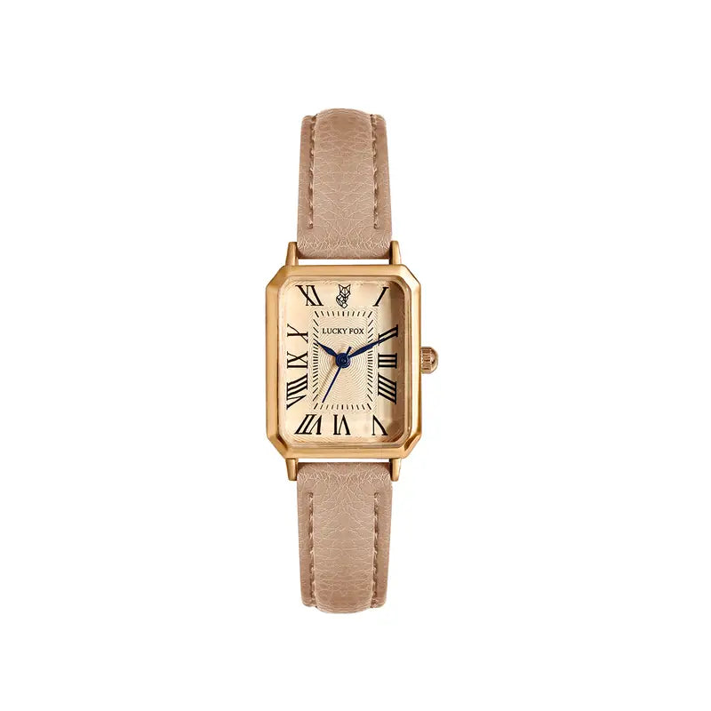 Crowned Vivelle Watch | Gold
