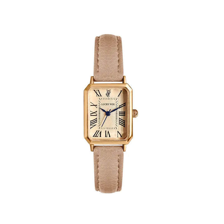 Crowned Vivelle Watch | Gold