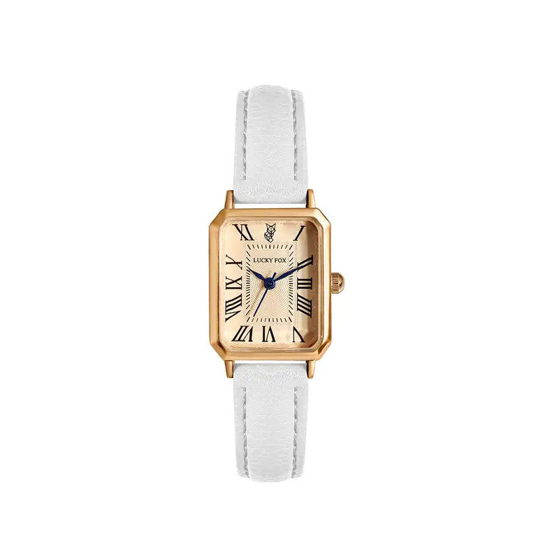 Crowned Vivelle Watch | Gold