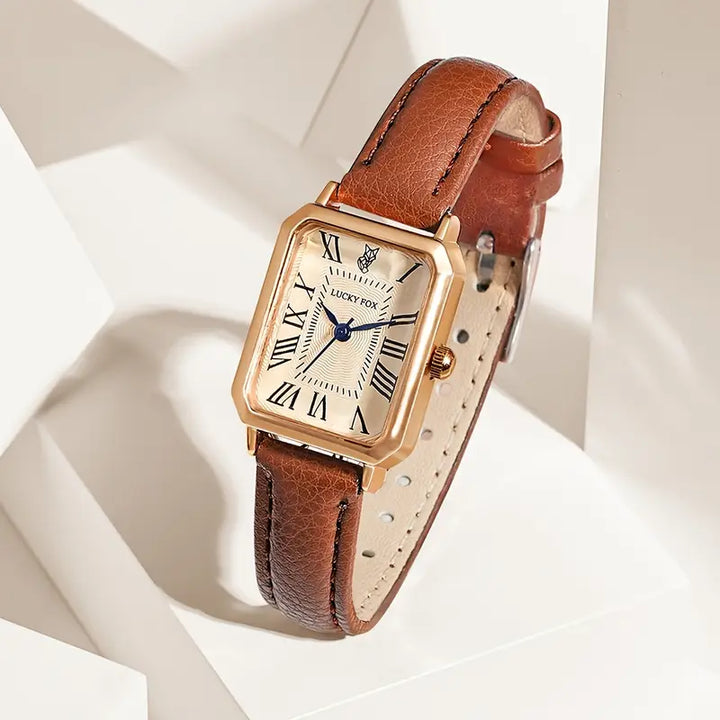 Crowned Vivelle Watch | Gold