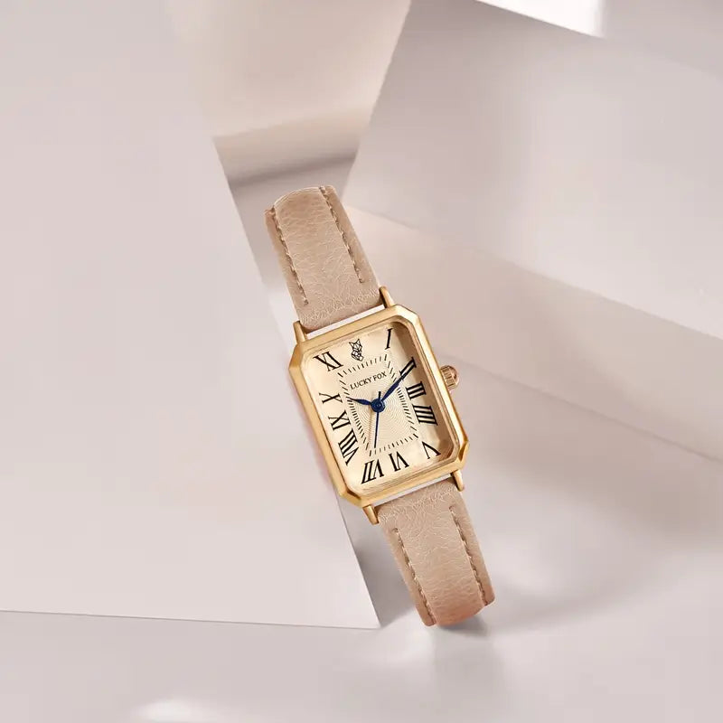 Crowned Vivelle Watch | Gold