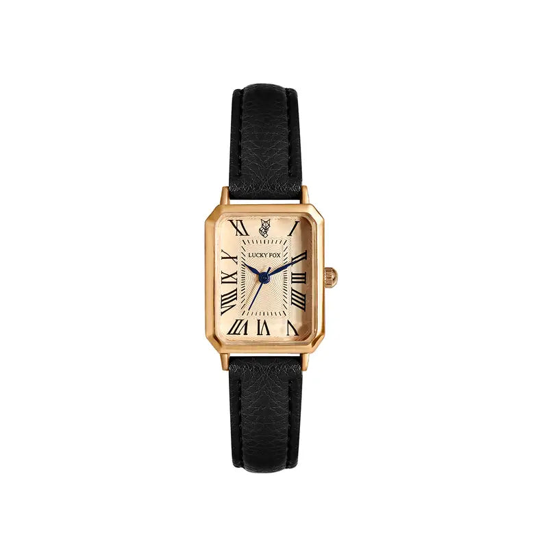 Crowned Vivelle Watch | Gold