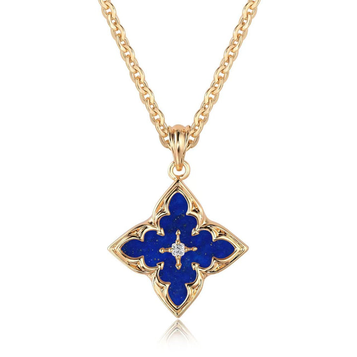 White Clover Pendant | Gold