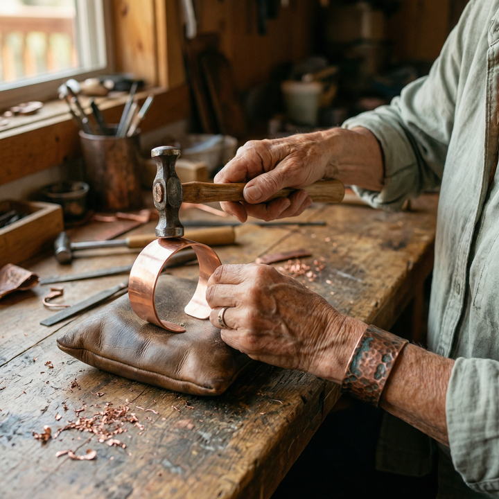 Bague en cuivre Âtre