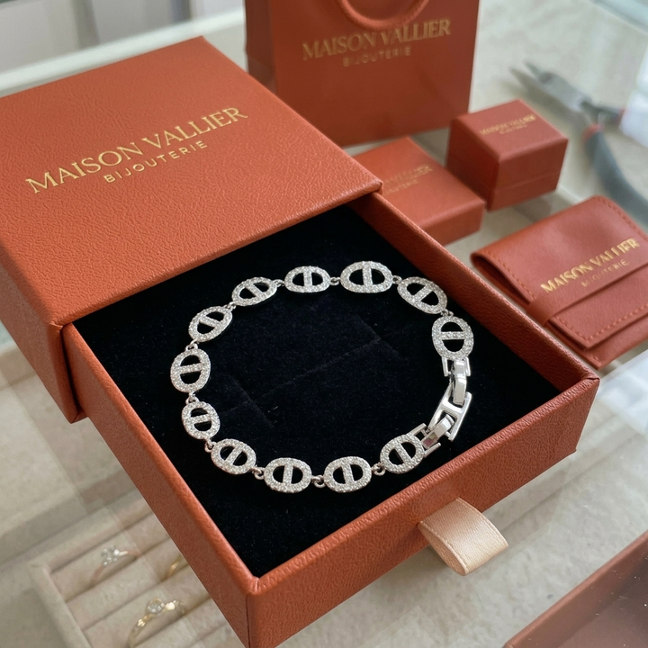 Isaline Marina Bracelet | White Gold